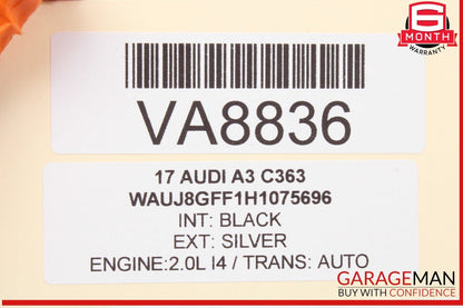 15-20 Audi A3 A4 A3 Quattro 2.0L Engine Fuel Injection Rail 06K133317G OEM