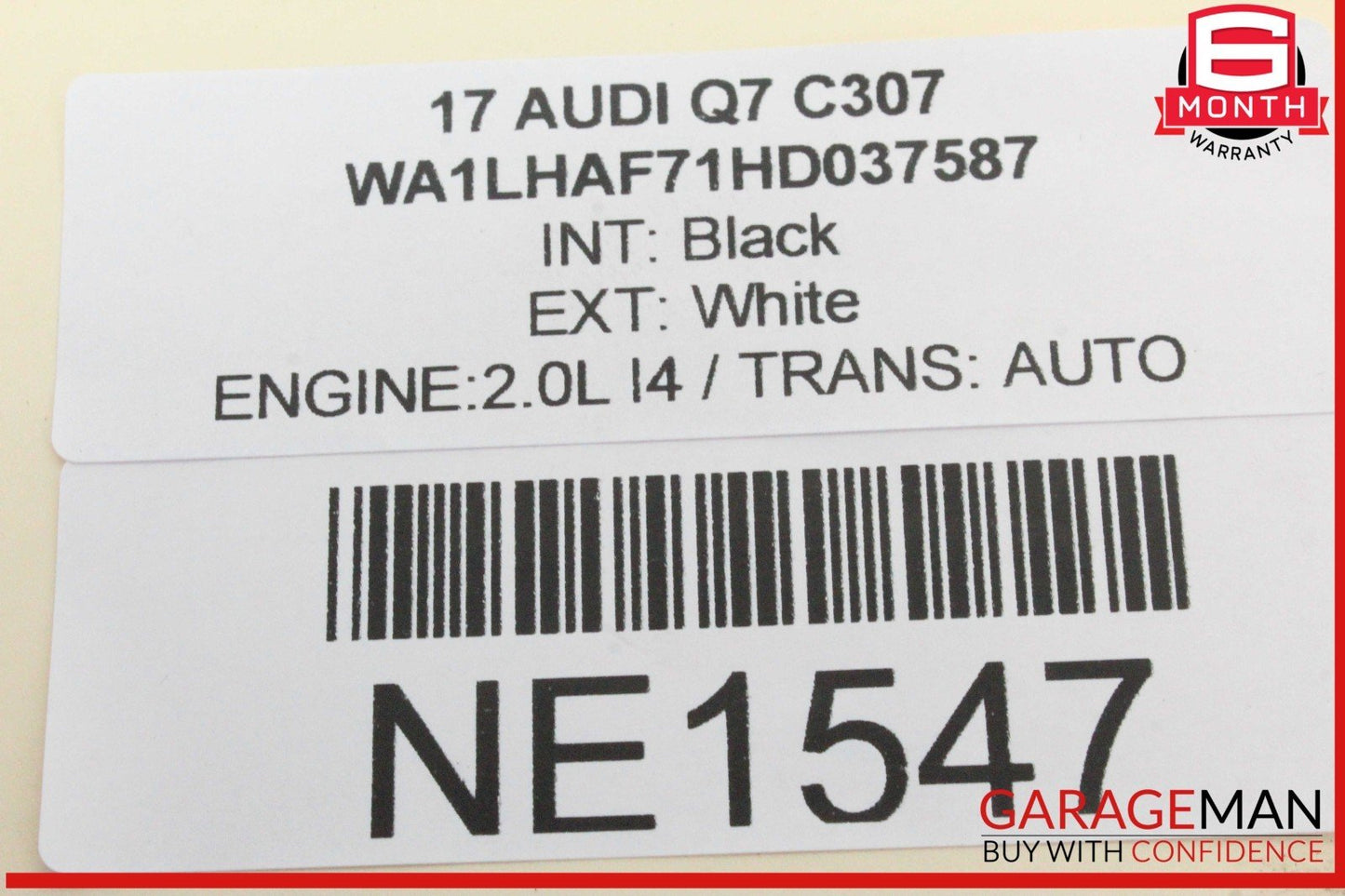 17-24 Audi Q7 Rear Right or Left Side Door Control Module Unit 4M0959795E OEM