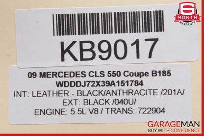 03-09 Mercedes W219 CLS550 E63 AMG Rear Door Keyless Go Control Module Unit OEM