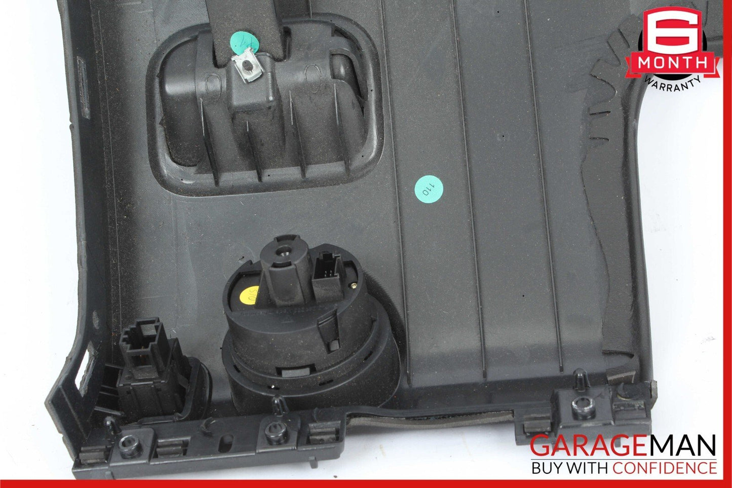 03-06 Porsche Cayenne 955 Front Left Side Lower Dash Knee Trim Cover Panel Black