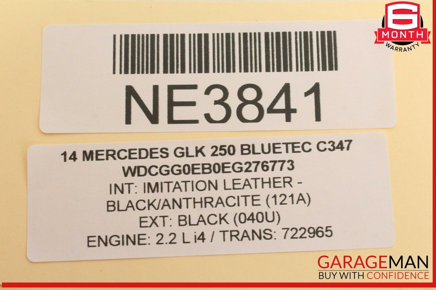 13-15 Mercedes X204 GLK250 Bluetec Front Right Side Dash AC A/C Air Vent OEM