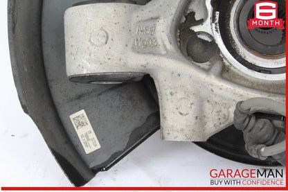11-14 Porsche Cayenne 958 S Rear Left Side Driver Knuckle Spindle OEM