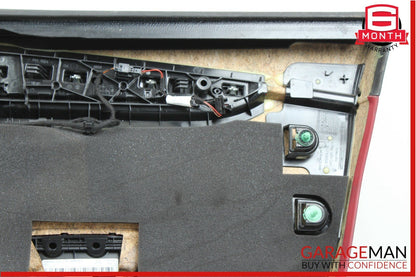 14-18 Maserati Quattroporte Front Left Driver Side Interior Door Panel Red