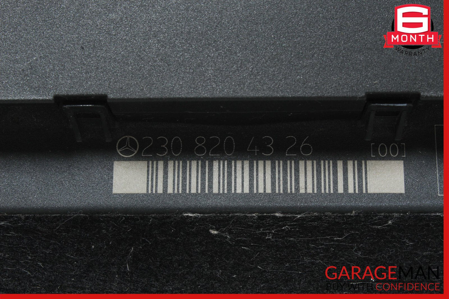 03-08 Mercedes R230 SL500 SL55 AMG Left Driver Under Seat Control Module Unit