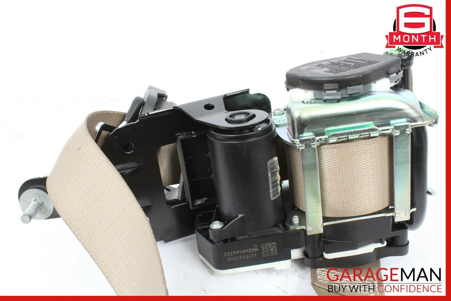 10-13 Mercedes W207 E350 E550 Coupe Front Right Passenger Side Seat Belt Beige