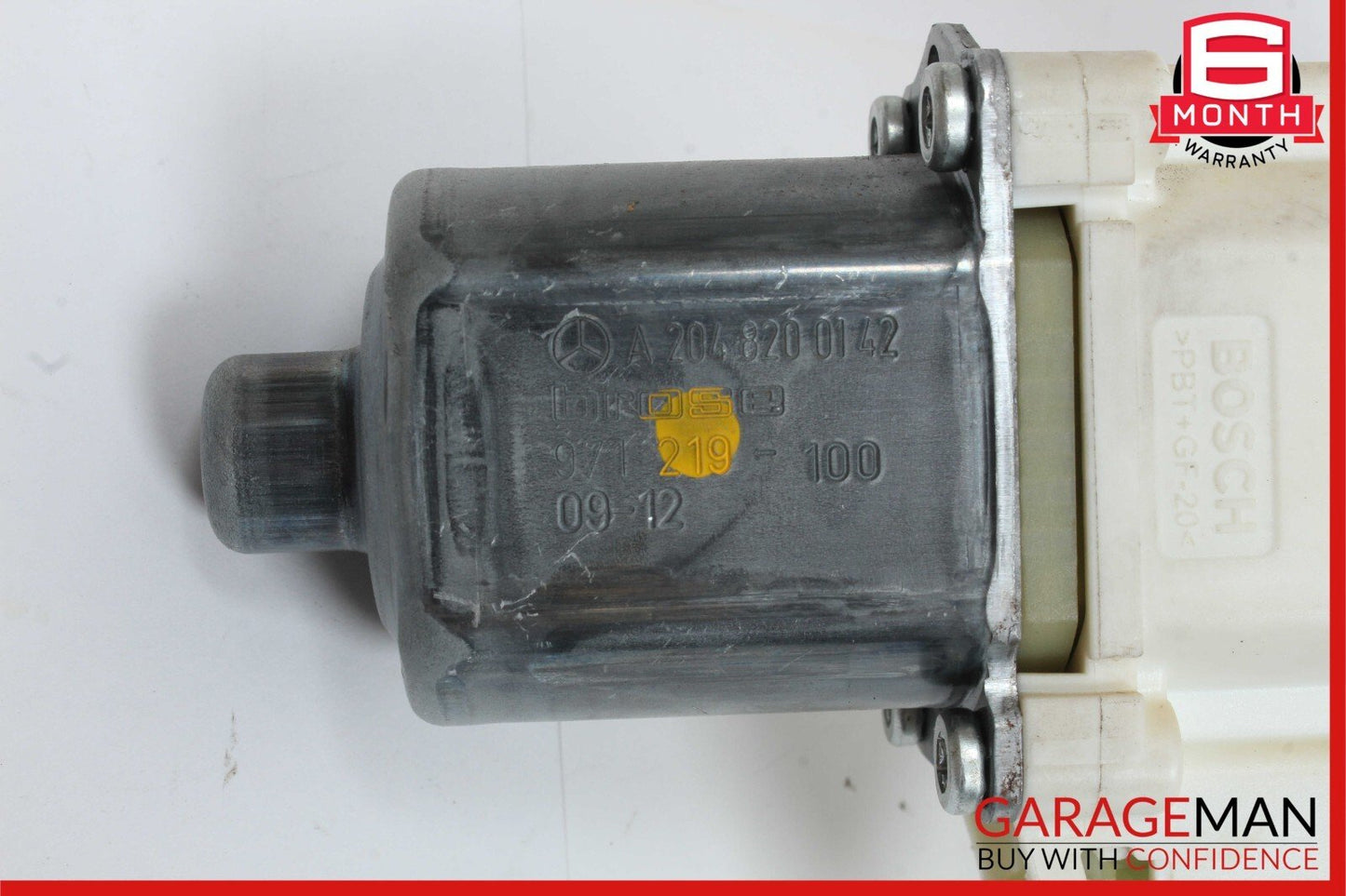 08-14 Mercedes W204 C300 Front Left Driver Side Door Window Regulator Motor OEM