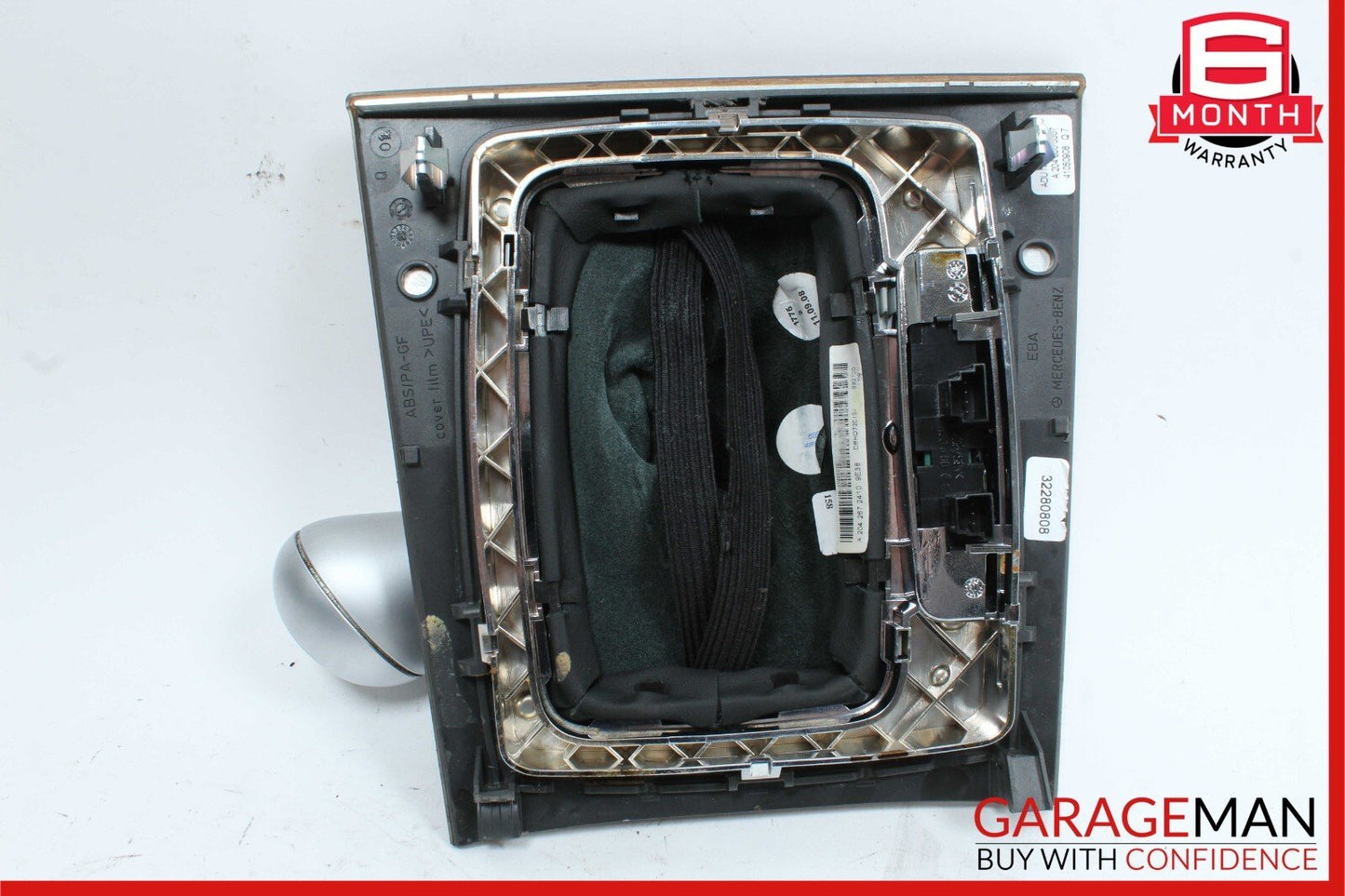 08-11 Mercedes W204 C300 Gear Shift Shifter Selector Indicator Boot Knob OEM