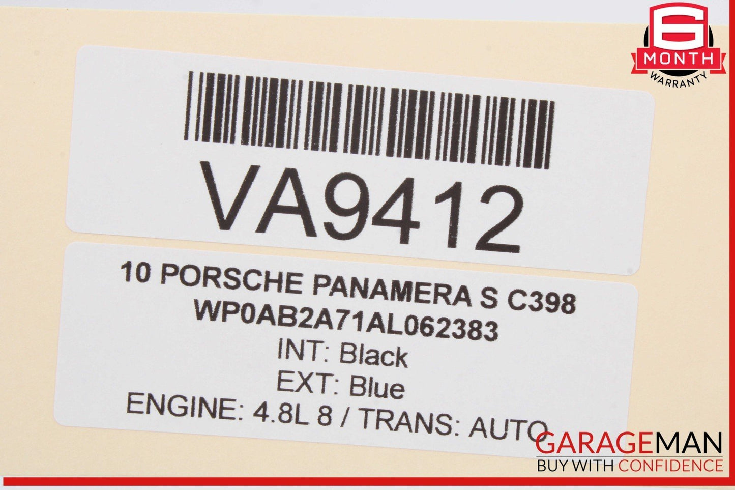10-16 Porsche Panamera 970 Rear Right or Rear Left Side Door Control Module OEM