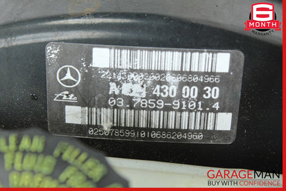 07-09 Mercedes W221 S550 S450 Brake Master Cylinder Power Booster 2214300030 OEM