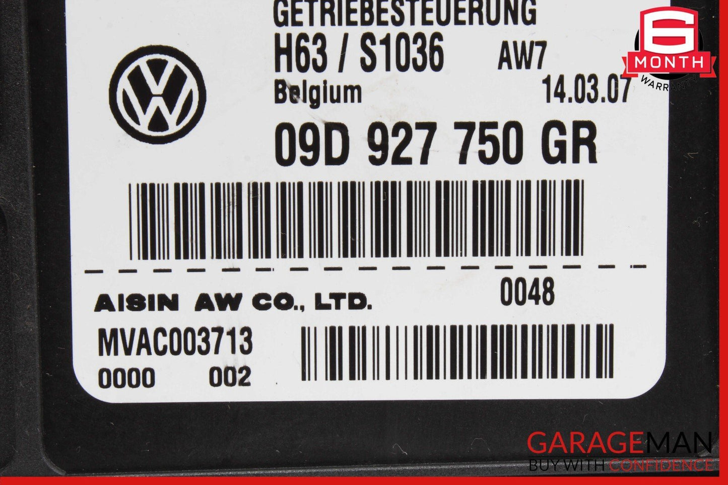 03-10 Porsche Cayenne S 957 Turbo Trans Transmission Gearbox Controller Module