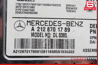 10-17 Mercedes W212 E350 C250 C300 Sirius Satellite Radio Receiver Module Unit