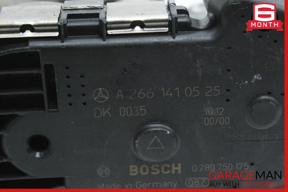 10-16 Mercedes W204 C250 SLK250 M271 Engine Throttle Body 2661410525 OEM