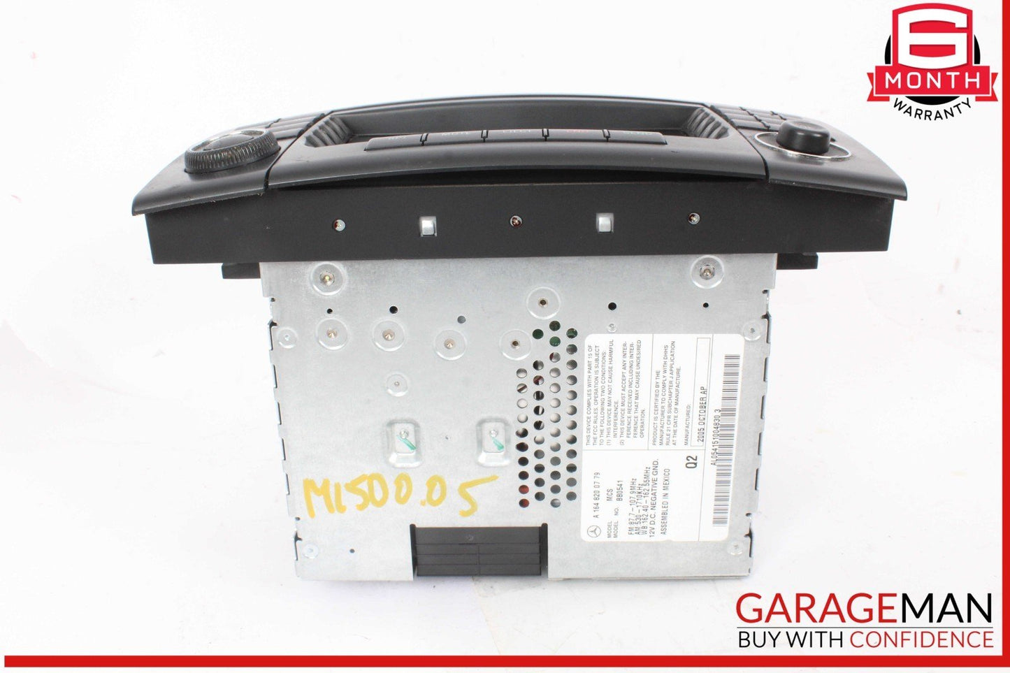 06-08 Mercedes W164 ML500 Comand Head Unit Headunit Navigation Radio CD Player