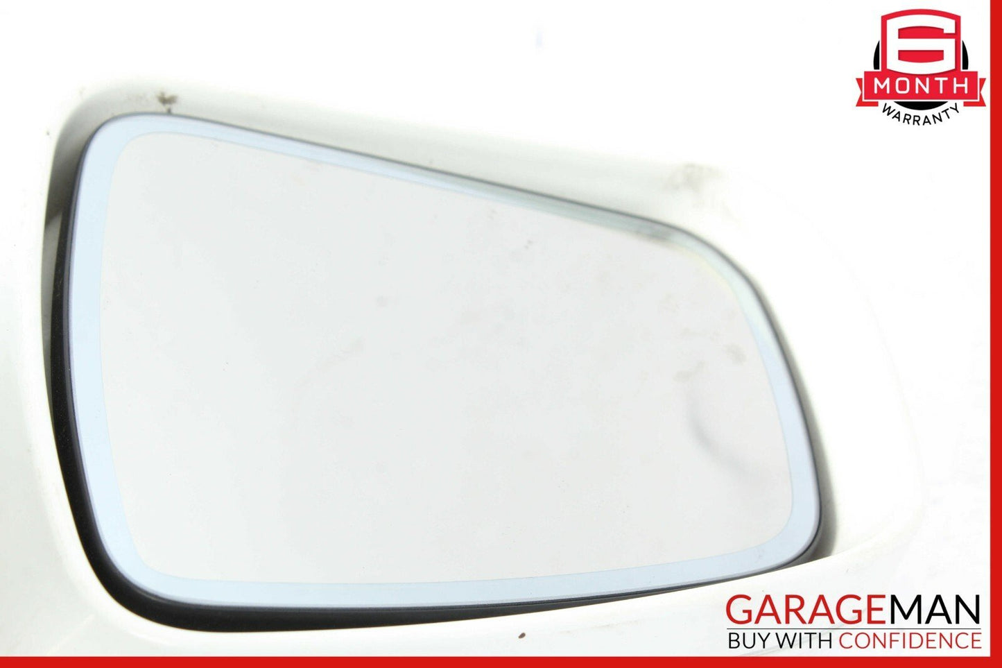 12-14 Mercedes W204 C250 C63 AMG Front Left Side Mirror Rear View Door White