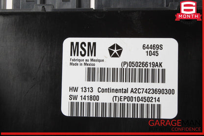 14-17 Maserati Ghibli Front Left Driver Side Seat Control Module Unit OEM