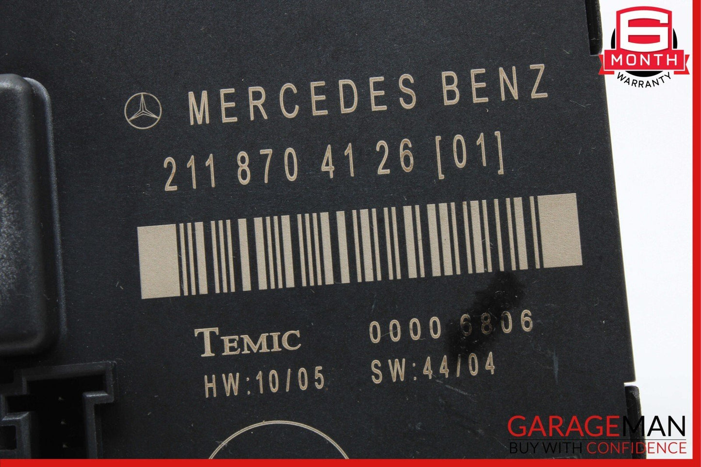 03-09 Mercedes W211 E350 E550 E63 AMG Rear Right Door Controller Module Unit OEM