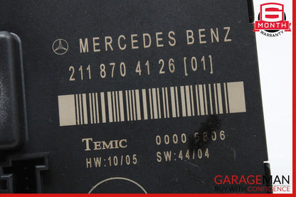 03-09 Mercedes W211 E350 E550 E63 AMG Rear Right Door Controller Module Unit OEM