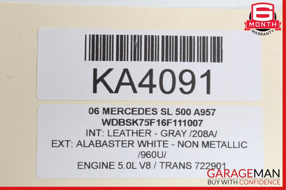 06-13 Mercedes SL500 R350 E350 CL550 TPMS Tire Pressure Control 1645404701 OEM