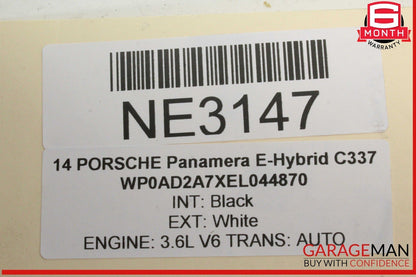 14-16 Porsche Panamera 970 E-Hybrid Engine Computer Control Module Unit ECU OEM
