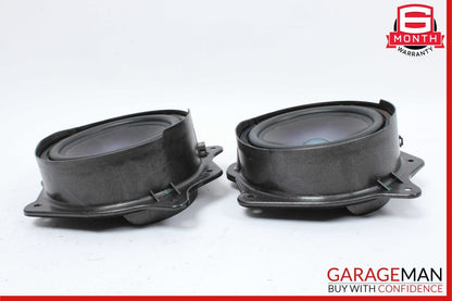 07-09 Mercedes W221 S550 Rear Left & Right Door Audio Sound Speaker Set of 2 OEM