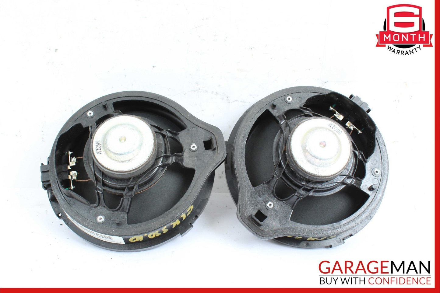 08-15 Mercedes X204 GLK350 C300 Rear Right & Left Door Sound Speakers Set of 2