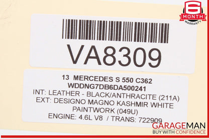 10-16 Mercedes W221 S550 Distronic Adaptive Cruise Control Module Unit OEM