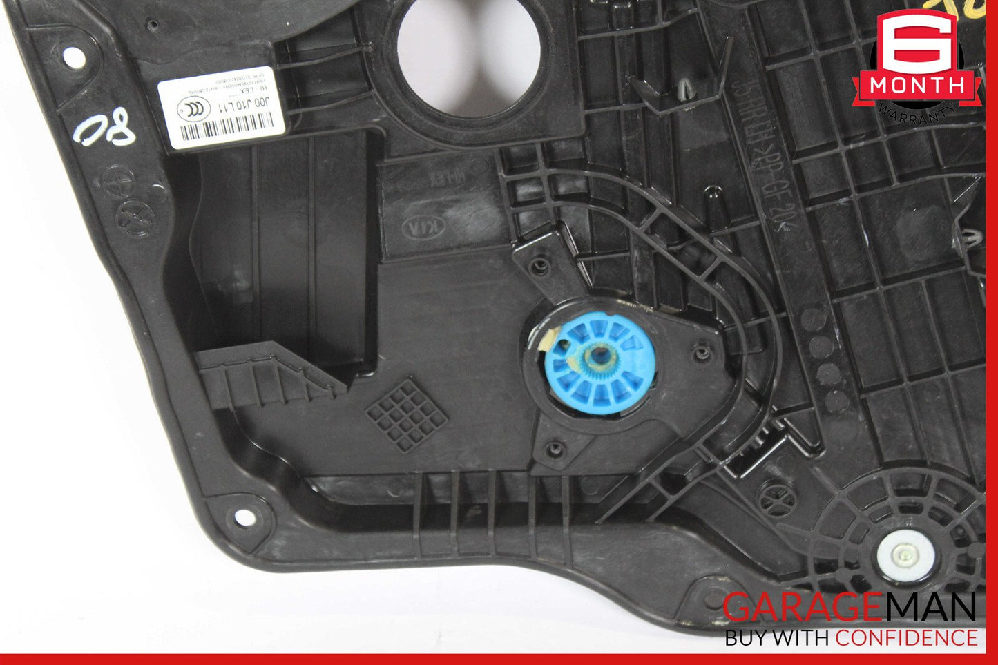 18-23 Kia Stinger Rear Left Side Door Window Regulator Plate Panel OEM