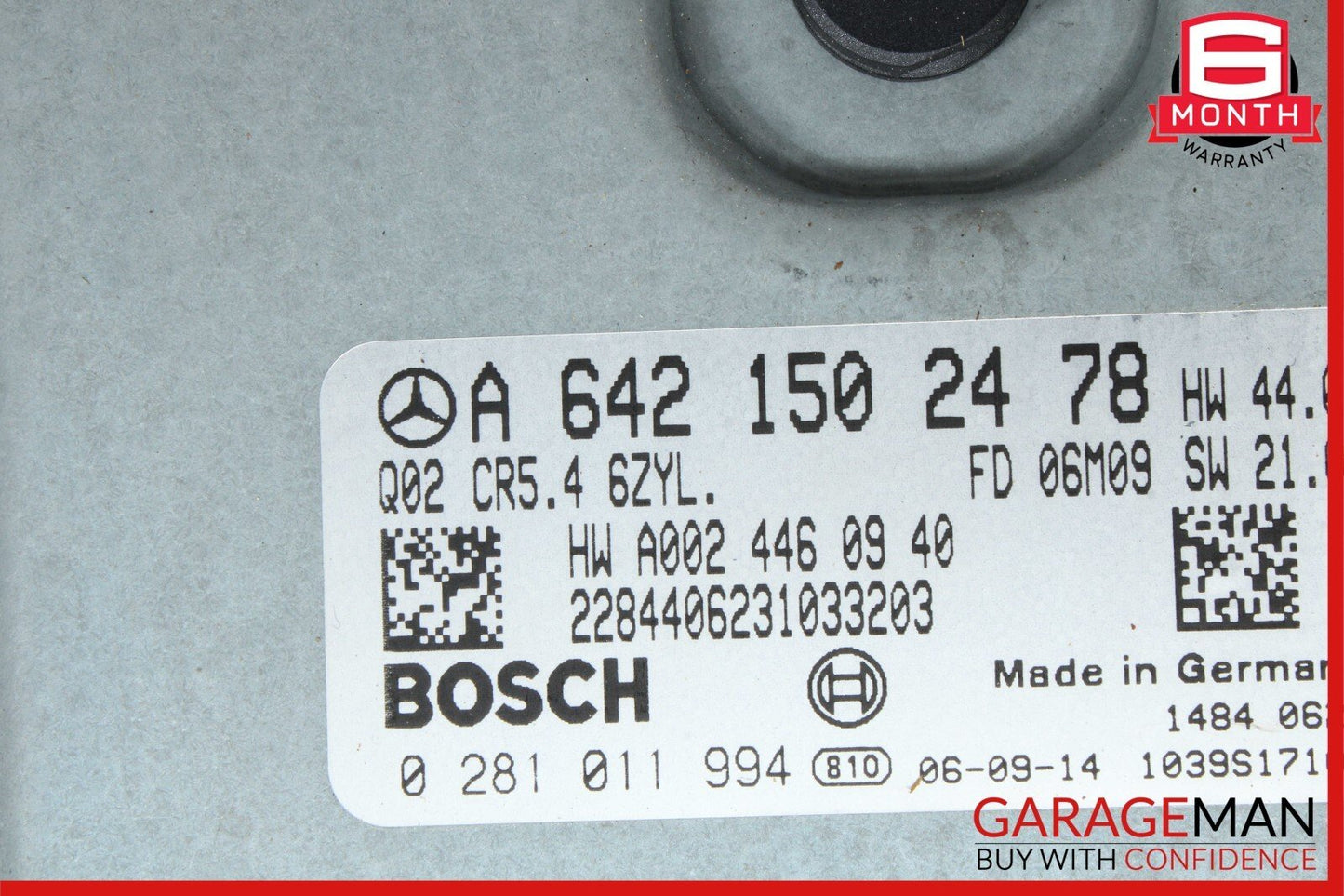 07-09 Mercedes W211 E320 CDI Bluetec Diesel ECU Engine Control Module Unit OEM