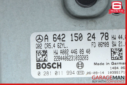07-09 Mercedes W211 E320 CDI Bluetec Diesel ECU Engine Control Module Unit OEM