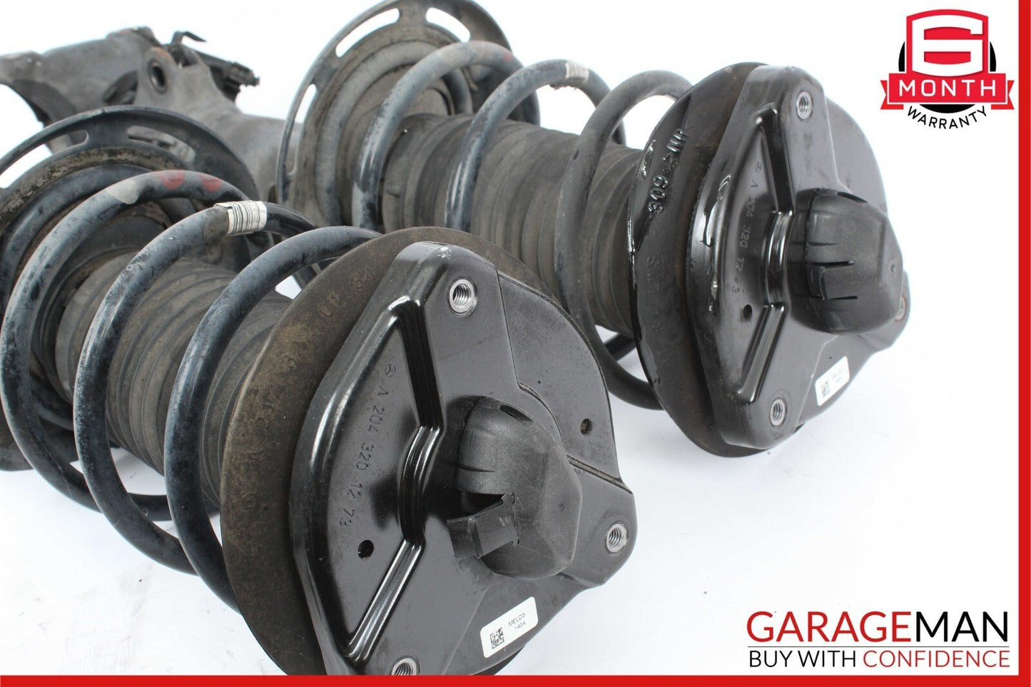 08-17 Mercedes E250 C300 E350 RWD Front Right & Left Shock Strut Absorber Set