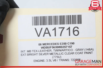 03-09 Mercedes W211 E350 E550 Rear Left Driver Side Door Control Module OEM