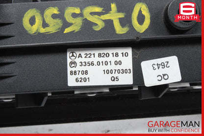 07-13 Mercedes W221 S550 CL550 Cluster Control Switch 2218201810 OEM