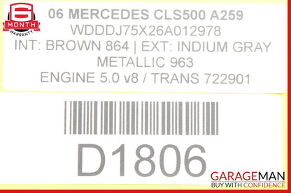 06-11 Mercedes W219 CLS350 CLS500 Front Left Driver Side Seat Adjustment Motor