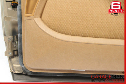 86-91 Mercedes W126 420SEL Front Right Side Door Shell Panel Assembly Beige OEM