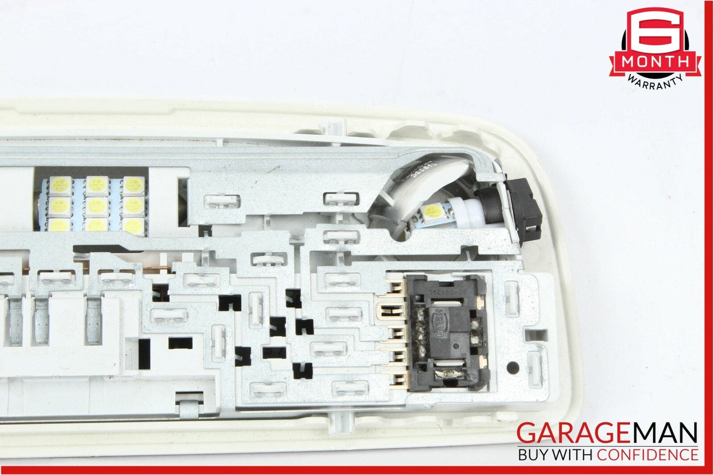 08-14 Mercedes W204 C300 Rear Overhead Dome Light Lamp Reading Map Black