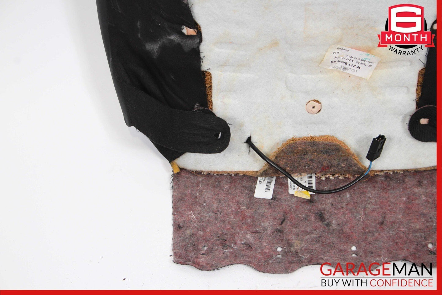 07-09 Mercedes W211 E320 E550 Front Right / Left Top Upper Seat Cushion Cover
