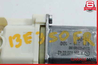 10-16 Mercedes W212 E350 E550 Front Right Side Door Window Regulator Motor Unit