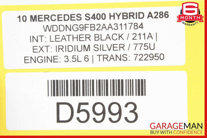 07-13 Mercedes W221 S400 CL550 Rear Trunk Lid Lock Latch Actuator 2217500161 OEM