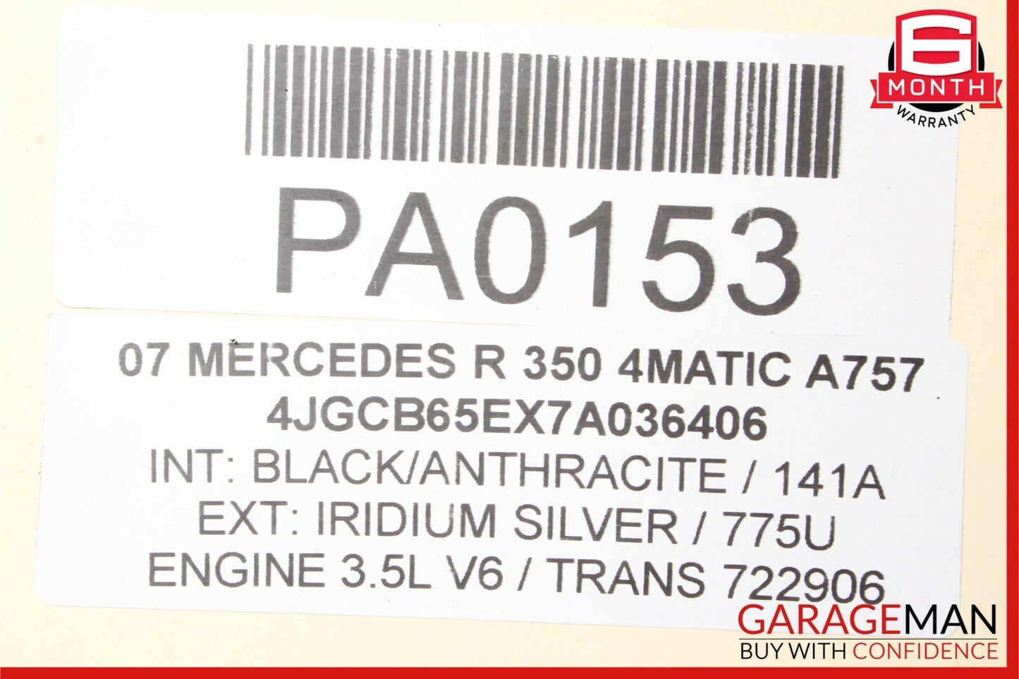 06-12 Mercedes W251 R350 Front Right Passenger Side Spindle Knuckle Hub Bearing