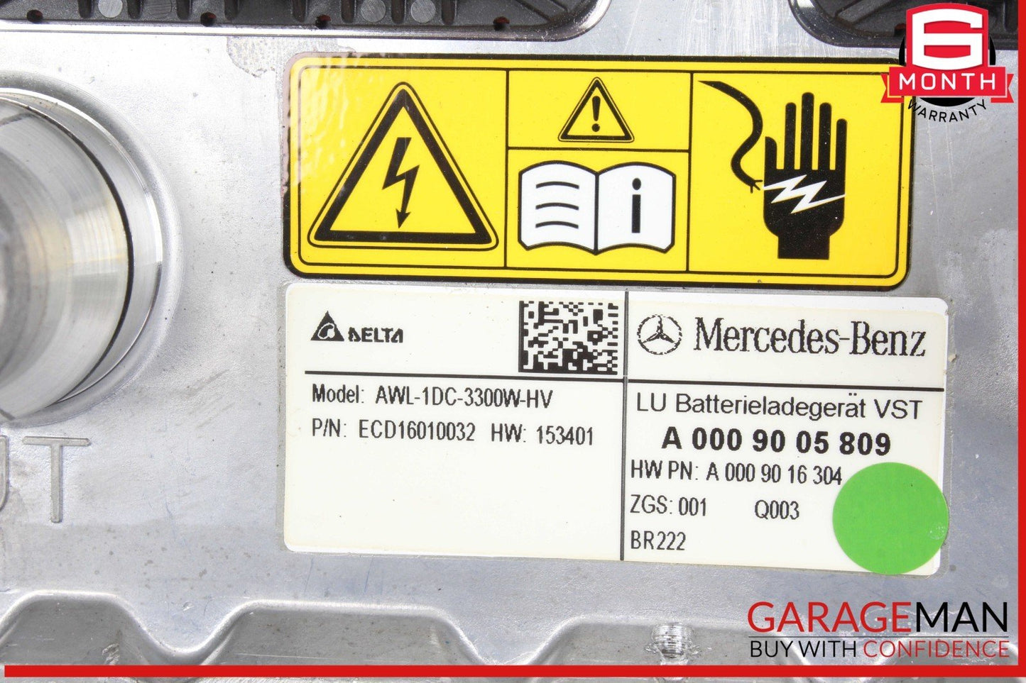 18-20 Mercedes X253 GLC350e Hybrid Electric Battery Charger Control Unit OEM