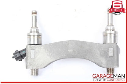 10-16 Porsche Panamera 970 Fuel Injector Rail Support Bracket Set w/ Injectors