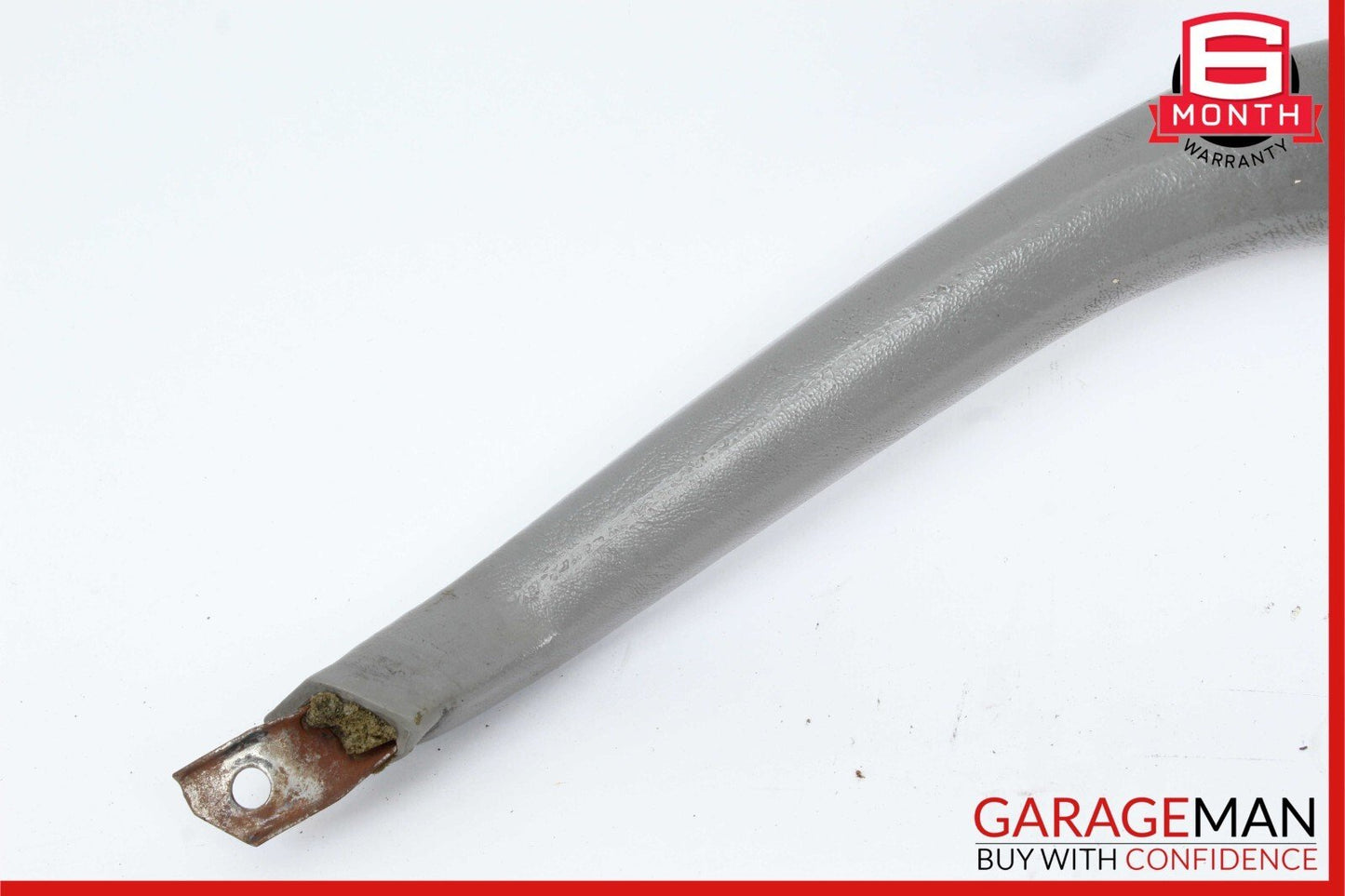 86-91 Mercedes W126 420SEL Front Left Driver Side Door Arm Rest Panel Gray OEM