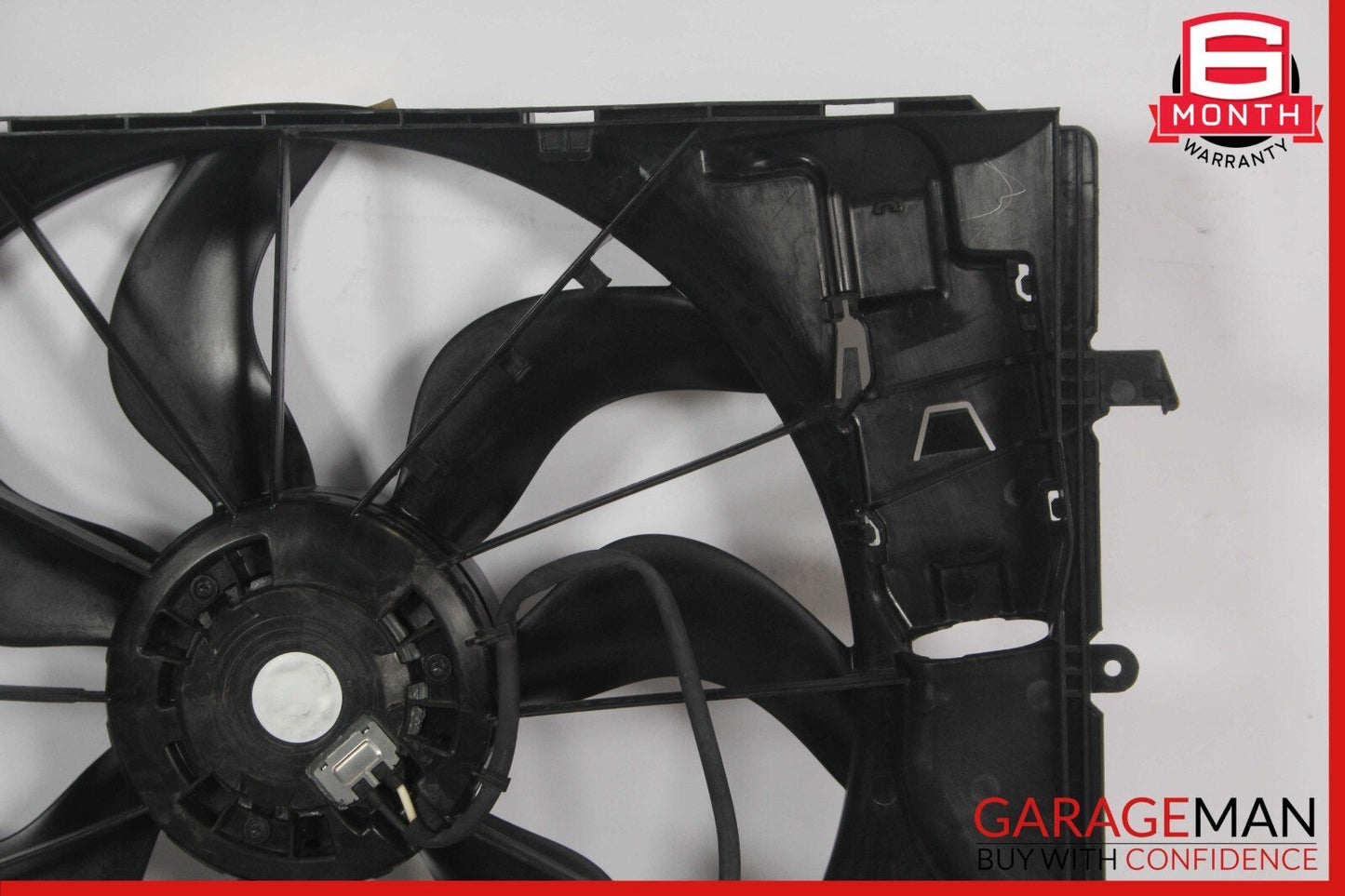 12-20 Mercedes W117 CLA250 SLK250 Engine Radiator Cooling Fan Motor Shroud Assy