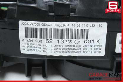 14-15 Mercedes W204 C250 Speedometer Odometer Instrument Cluster Gauge OEM