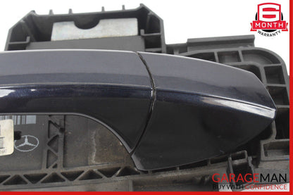 12-14 Mercedes W204 C300 C250 Sedan Right Passenger Exterior Door Handle Blue