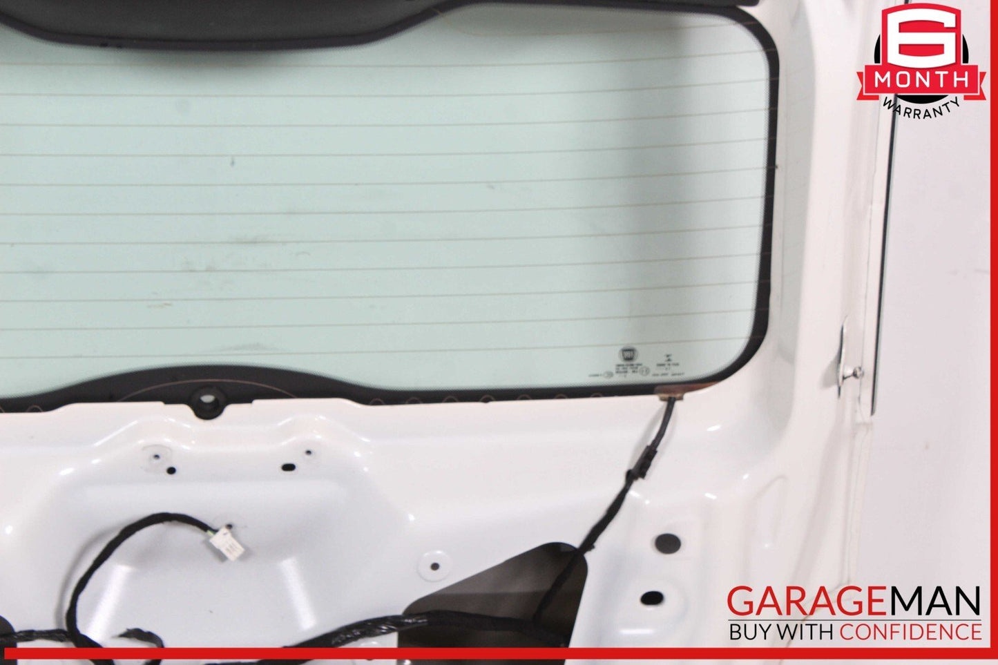 12-17 Fiat 500 Rear Trunk Lid Tailgate Liftgate Shell White OEM