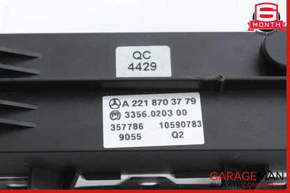 07-14 Mercedes W221 S550 ESP Parking Assist Suspension Switch Controller Module