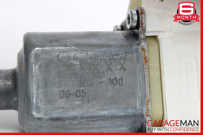 08-16 Mercedes W204 C250 C300 GLK350 Rear Right Door Window Regulator Motor OEM