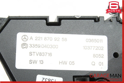 07-13 Mercedes S550 CL550 Front Left Seat Adjust Controller Switch Set OEM