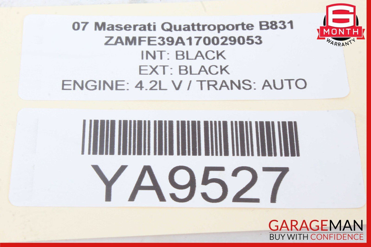 03-08 Maserati Quattroporte M139 Right Side Dashboard Panel Trim Wood OEM
